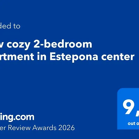 New Cozy 2-bedroom In Center Daire Estepona