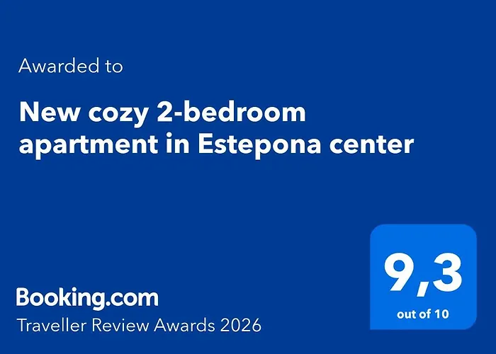 New Cozy 2-bedroom In Center Daire Estepona